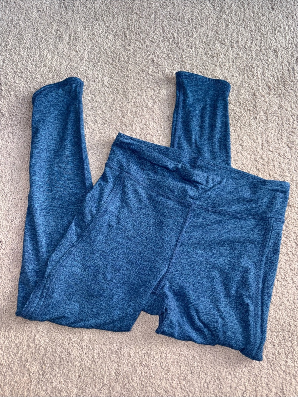 Free People Movement Halo Cut Out Blue Leggings